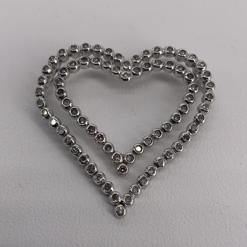 80 Diamonds .80 Carat T.W. 10K White Gold 3.5g (ECG007785)