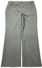 Talbots Pants Womens (14P) Gray Freeport Mid Rise Bootcut Stretch Knit Career