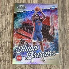 2020-21 Panini Contenders Optic ISAIAH STEWART Hoop Dreams #5 Rookie RC Pistons
