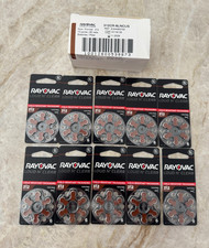 10 Packs 60 Rayovac Loud N Clear  312 Zinc Air Hearing Aid Batteries Exp 11/29