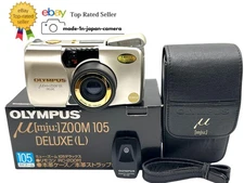 *Top MINT*Olympus μ mju stylus Zoom 105 DLX Point & Shoot Film Camera From JAPAN