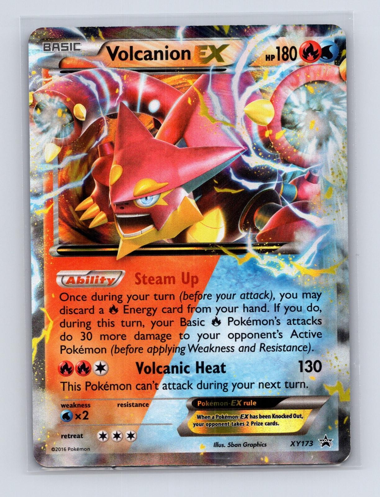 Volcanion EX XY173 Holo Promo XY Promo MP