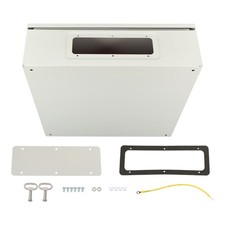 Ip65 Wall Mount Junction Box W Lock 20x20x6 Carbon Steel Electrical Enclosure