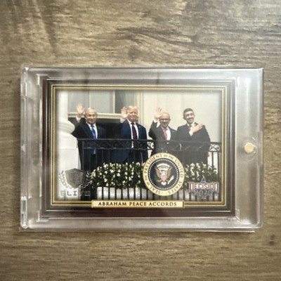 Decision 2020 Elite Abraham Peace Accords Card #E35 with case