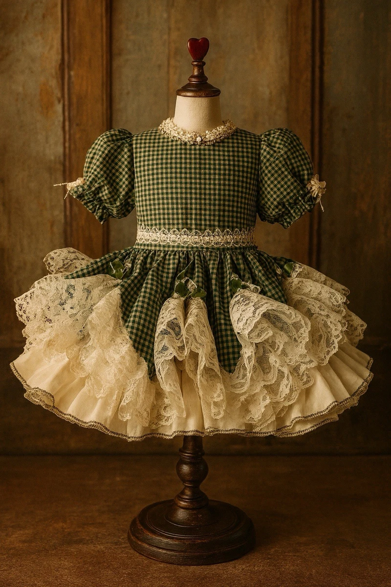 Fabric Vintage Dresses for Girls for sale | eBay