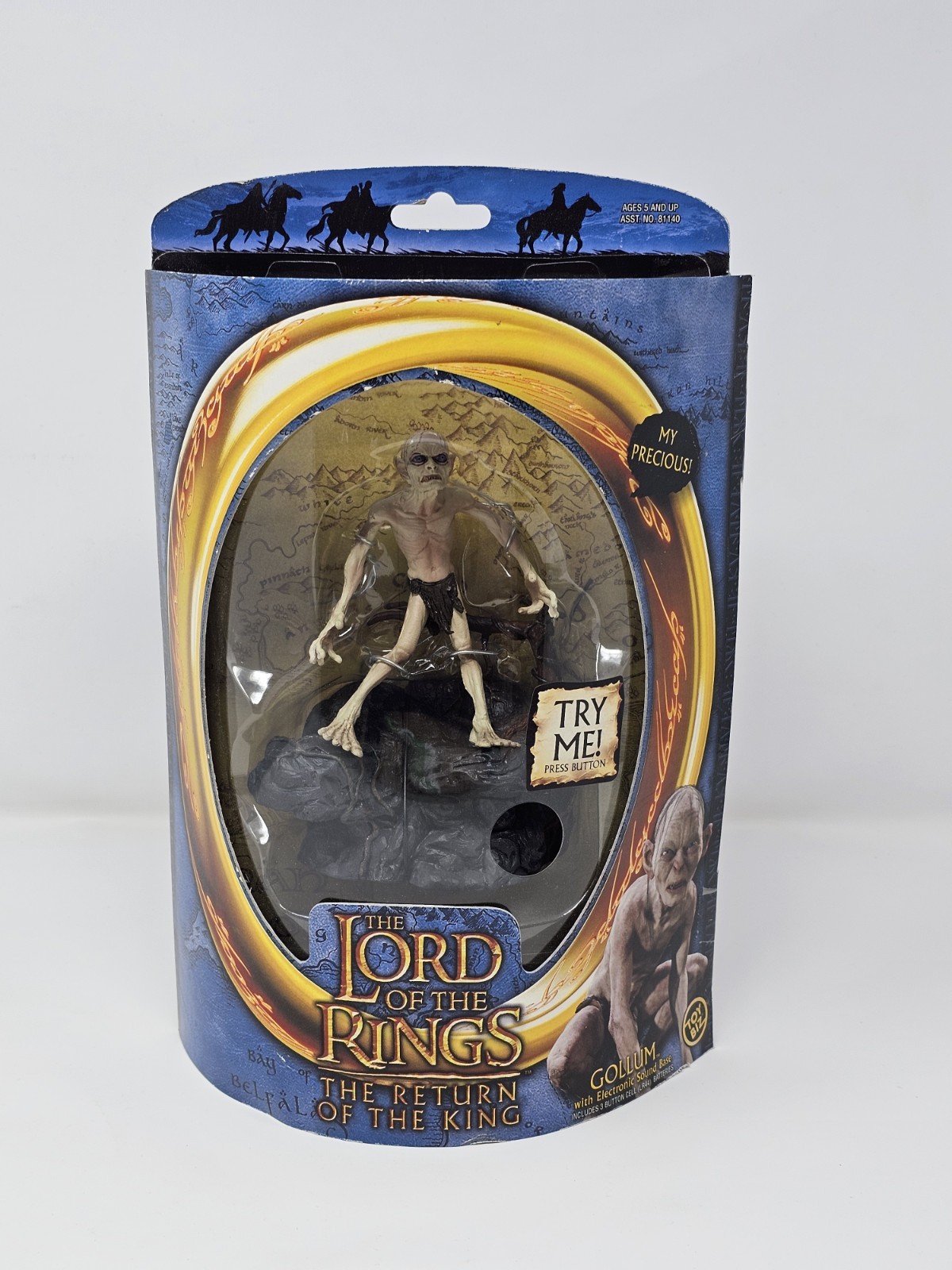 Lord of the Rings – Return of the King – Talking Sméagol Figure – ToyBiz – BNIB