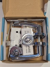 Chrome Bathroom Door lock new open box.