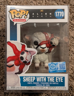 Funko Pop Sheep With The Eye Vinyl Figure #1770 - Alien Earth