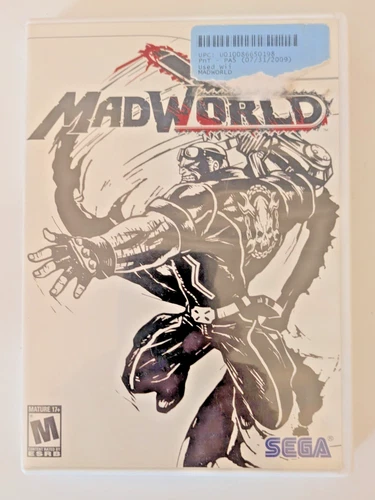 Mad World (Nintendo Wii, 2009) CIB Complete TESTED