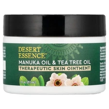 Therapeutic Skin Ointment, Manuka Oil & Tea Tree Oil, 1 fl oz (29.5 ml)