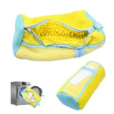 Shoe Washing Machine Bag,2 Pcs Shoe Washing Bag for Dryer & Washer, Reusable ...