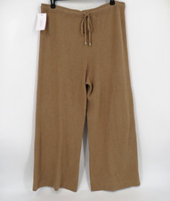 Isabel by Ingrid & Isabel Maternity Tan Ribbed Knit Lounge Pants Size XXL