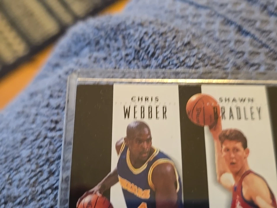 1993-94 SKYBOX HEAD OF THE CLASS TOP NBA DRAFTPICKS /15000 WEBBER HARDAWAY RARE - Image 2 of 4