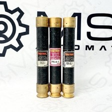 Fuse Fusetron FRS-R-3 600V Dual Element Time Delay Fuse Lot Of 3 