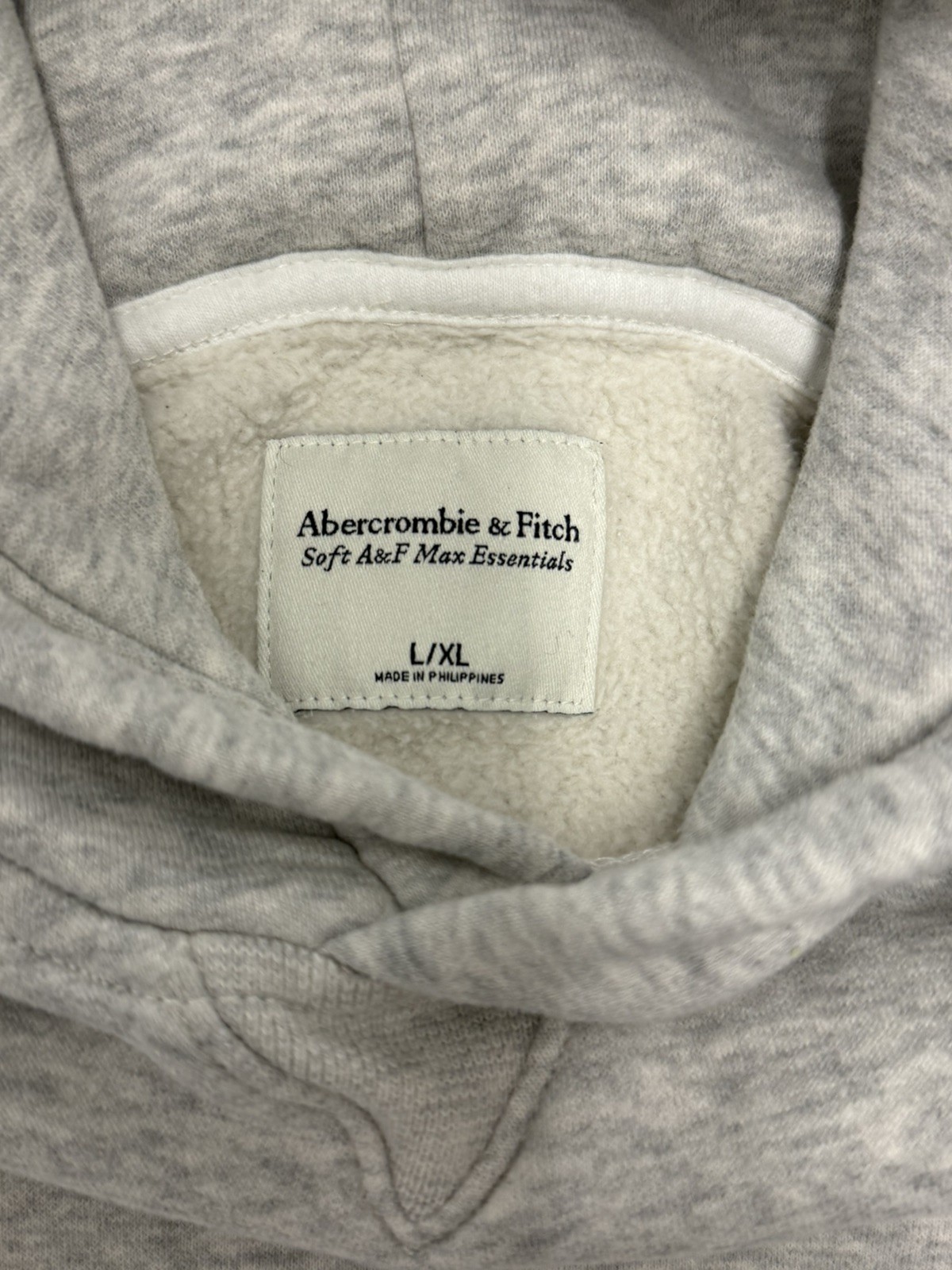 Abercrombie & Fitch Grey Hoodie Size L-XL