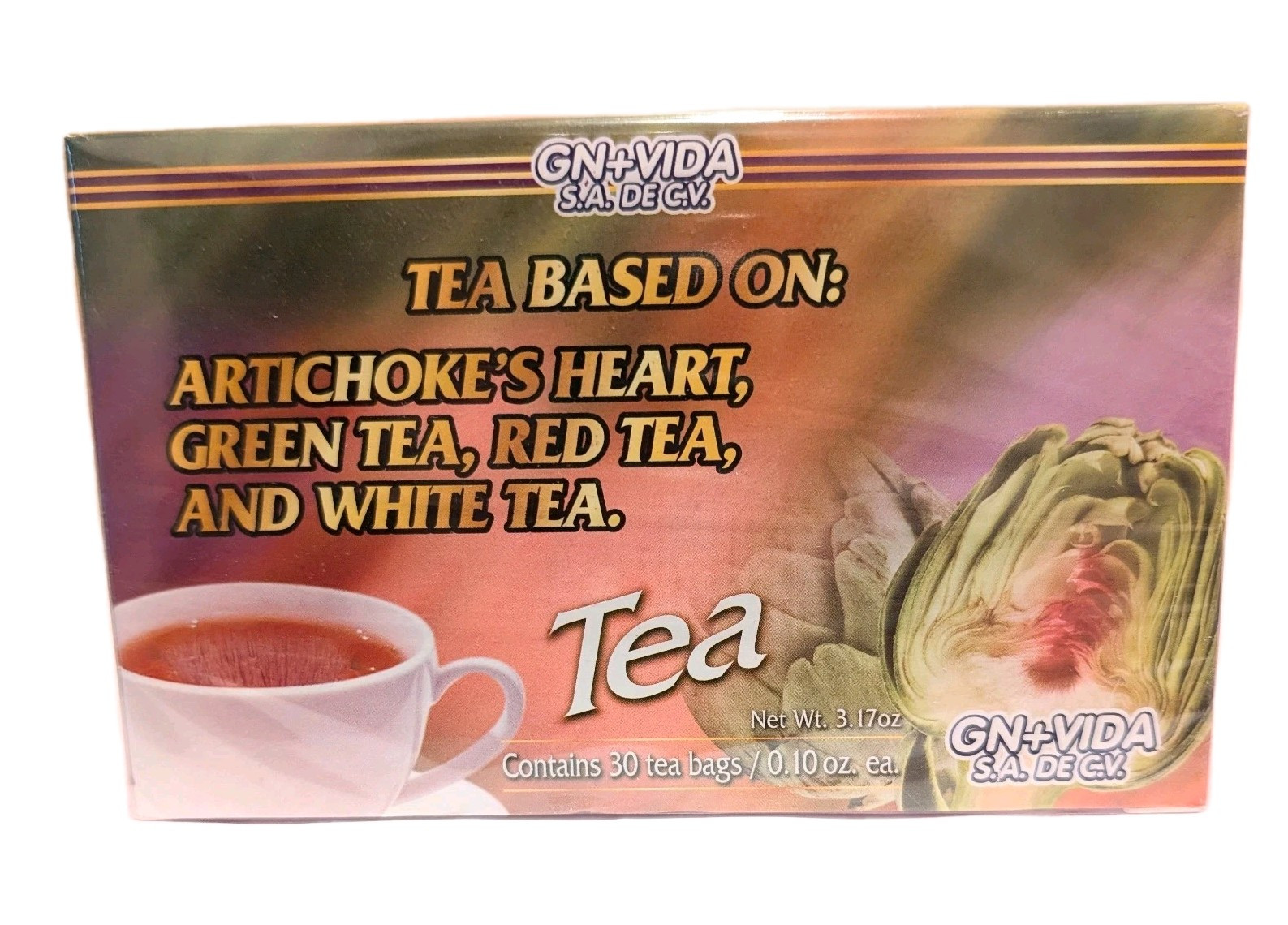 Artichoke + Green Tea Lose Weight, Unisex Gn+vida , Original