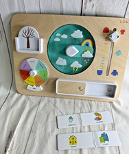 Lovevery Plan Ahead Wooden Weather Board Montessori The Observer Play Kit Learn
