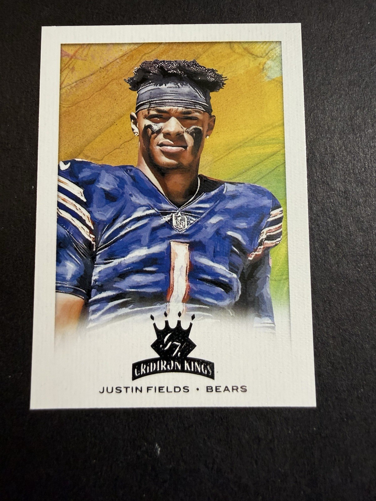 Justin Fields 2021 Panini Chronicles #GK-4 Gridiron Kings Chicago Bears