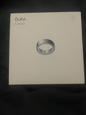 Oura Ring Gen 4 Size 7 Silver - NEW NEVER WORN