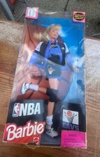 Vintage Barbie NBA Cleveland Cavaliers Cavs Basketball 1998 Sealed Damage Box 