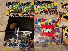 Vintage Lego Instruction Manuals, Papers & Booklets
