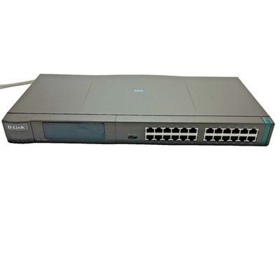 Vintage Computer Equipment D-LINK DE-1824i Ethernet 24-port Stackable Hub