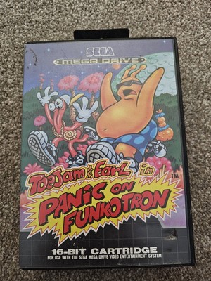 Toe Jam and Earl 2 Panic on Funkotron - Sega Mega Drive PAL Spiel OVP