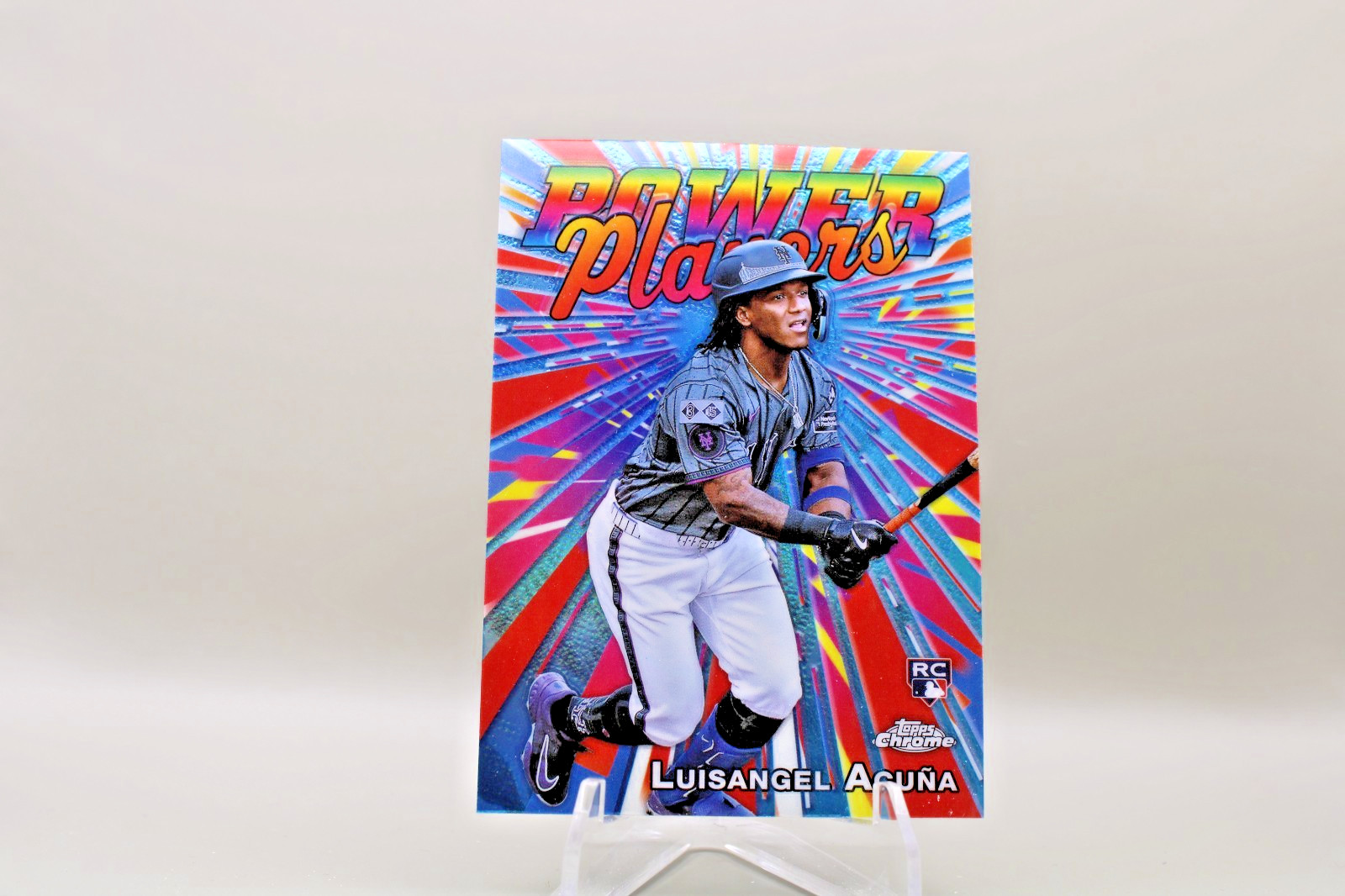 2025 Topps Chrome - Power Players Luisangel Acuna #PP-24 (RC)