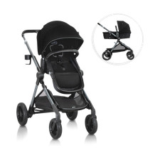  Color:Ayrshire Black Evenflo-Pivot Xpand Modular Stroller 14328