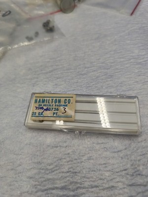 Hamilton 80726 Needle 25 GA Box Of 3