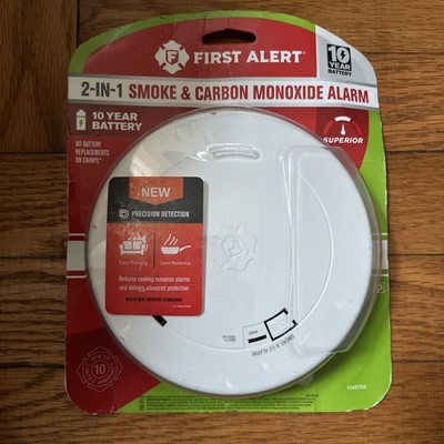 First Alert  2 In 1 Smoke & Carbon Monoxide Alarm  White
