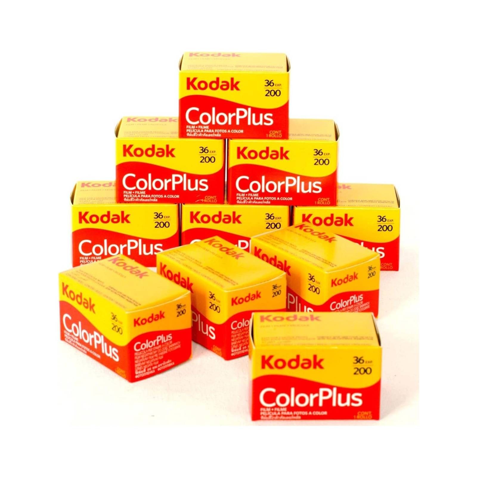 Kodak Color Plus 200 135 Film 36 Exposure Pack of 10 (108348x10)