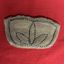 Vintage Shaggy Ricci Creamy Pearl Handbag