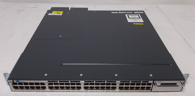 Cisco Catalyst 3750-X 48 Port Gigabit Switch PoE+1440W IPBASE WS-C3750X-48PF-S