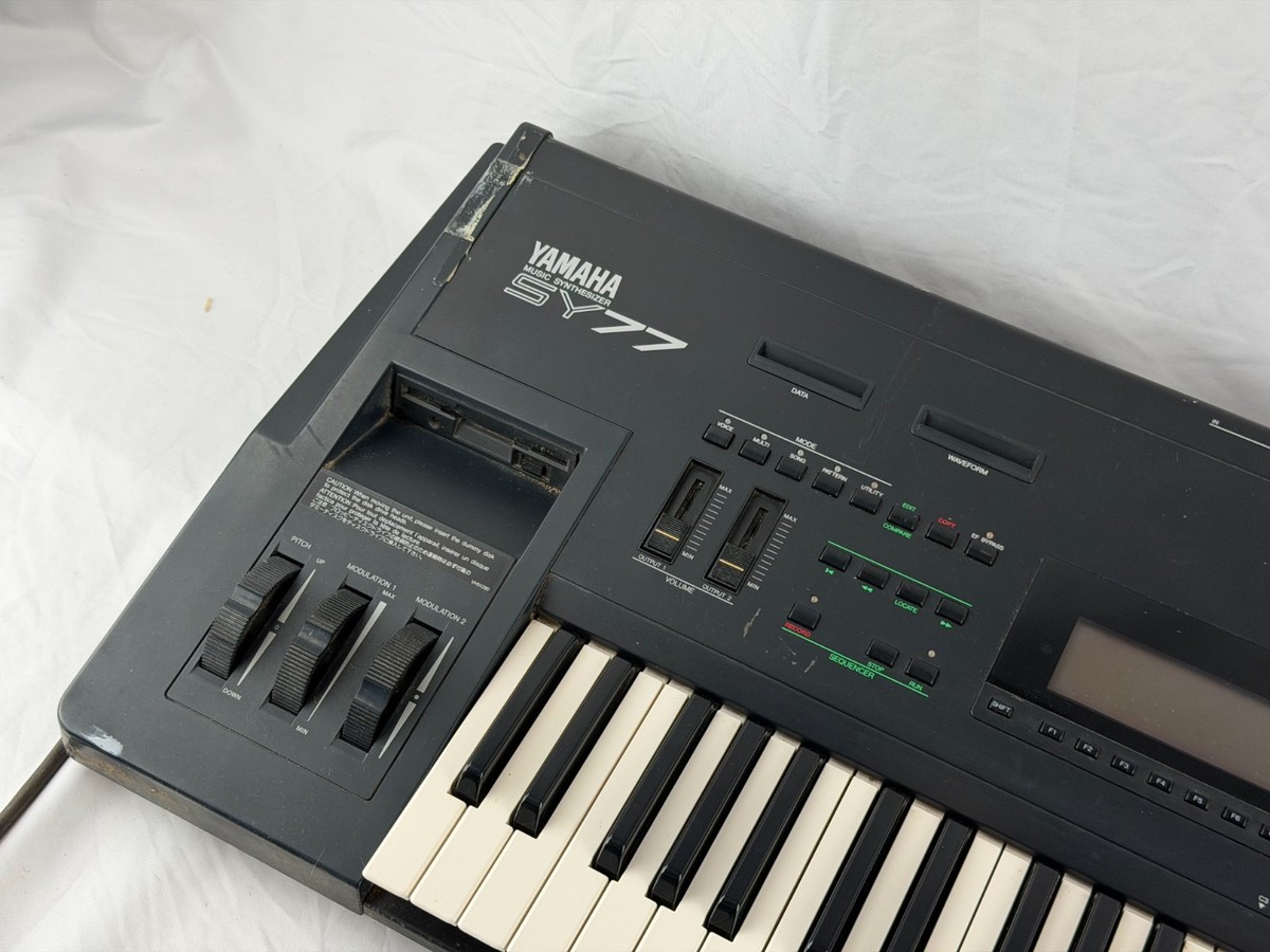 Yamaha SY77 Vintage Keyboard Synthesizer for sale online | eBay