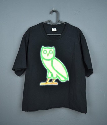 Octobers Very Own OVO Pen & Pixel T-shirt Black Cropped - SS22 XL