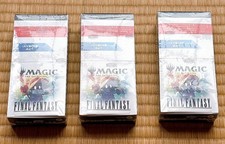 MTG Magic The Gathering FINAL FANTASY Basic Booster 3 Box Set Limited NO Tokens