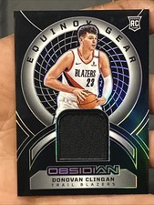 2024-25 Panini Obsidian - Equinox Gear Donovan Clingan #EG-DCP /249 (MEM, RC)