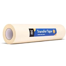Transfer Tape for Vinyl, 24 inch x 100 feet, Paper with Layflat Adhesive. 