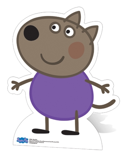 Danny Dog from Peppa Pig Official Cardboard Fun Cutout 78cm Tall-For your party