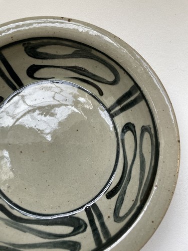 Jugtown Plate Bowl 2003 Pamela Owens Signed Salt Glaze? - Picture 4 of 8