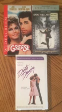 Grease ,   Dirty Dancing , Save The Last Dance Vintage VHS Classics