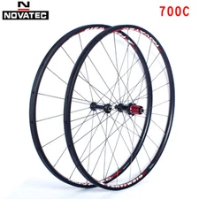 Carbon Fiber Road Bike Wheelset City Bicycle 700C Wheels Tubular 7-11speed