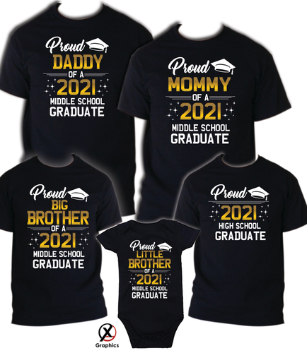 Family of Graduate Shirts, Graduation 