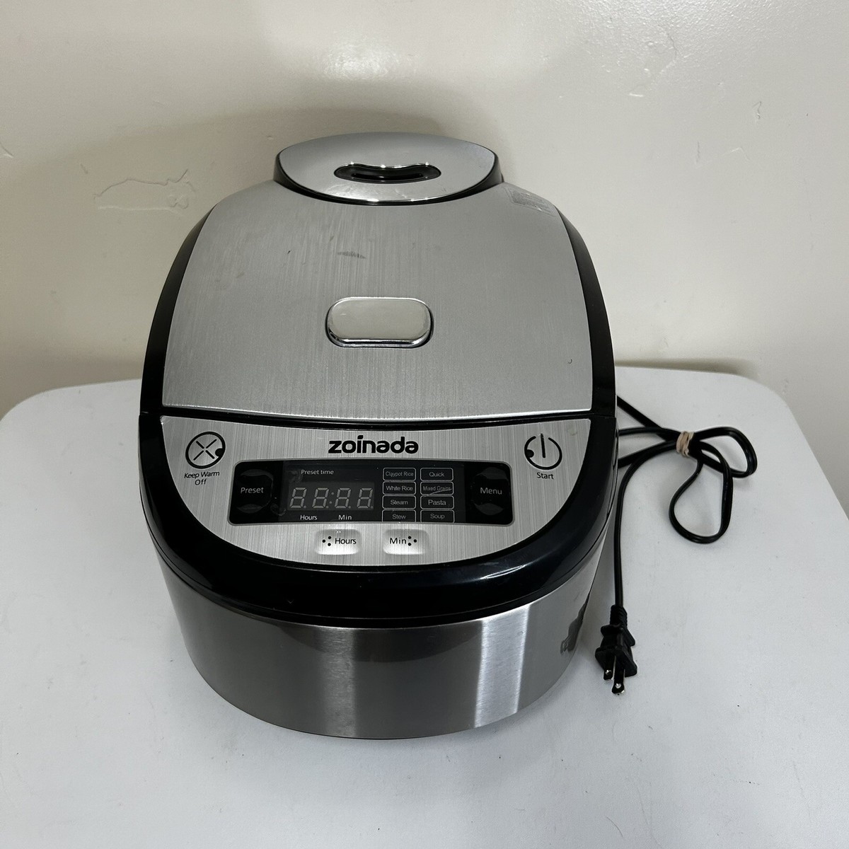 Zoinada Rice Cooker 16 Cup Cooked (8 Cup Uncooked) All In 1