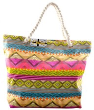 OCTAVE ® Summer Beach Tote Bag, Beautiful Handbag, Available in Various Colours