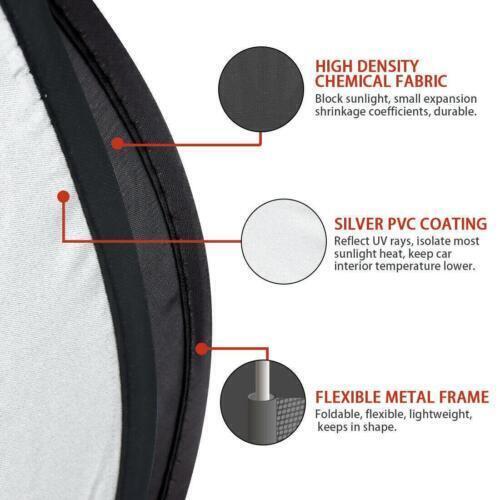 2x For MINI Cooper R54 R55 R56 R60 F55 F56 Sunroof Sun Shade Foldable ...