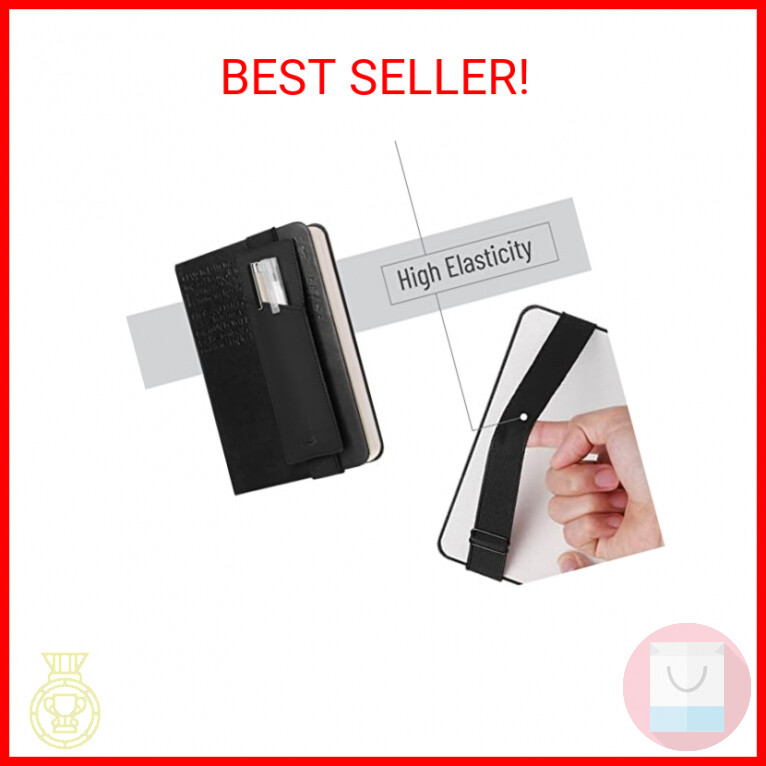 Mr. Pen Adjustable Elastic Band Pen Holder, Pen Holder for Notebook