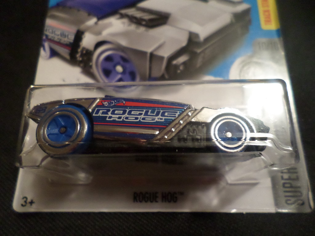 HW HOT WHEELS 2017 HW SUPER CHROMES #10/10 ROGUE HOG HOTWHEELS VHTF