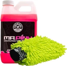 Chemical Guys - Mr. Pink Super Suds Surface Soap 64 oz & Chenille Car Wash Mitt